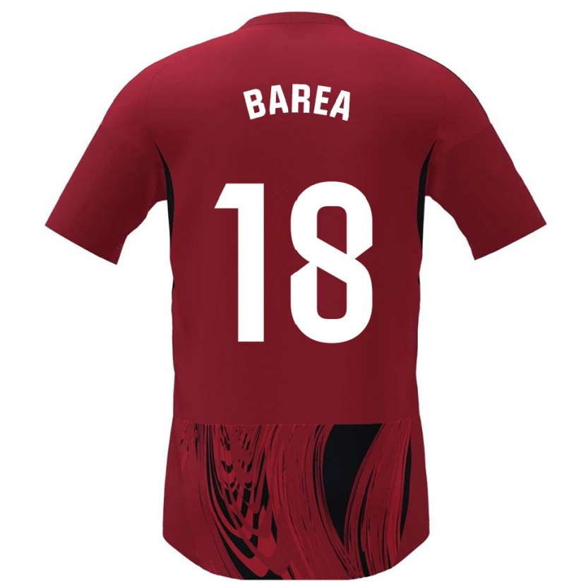 Danxen Damen Ismael Barea #18 Rot Schwarz Heimtrikot Trikot 2025/26 T-Shirt Österreich