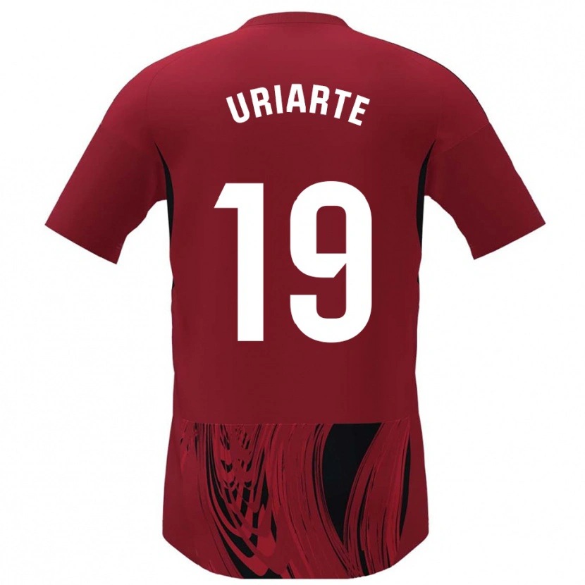 Danxen Damen Aritz Uriarte #19 Rot Schwarz Heimtrikot Trikot 2025/26 T-Shirt Österreich