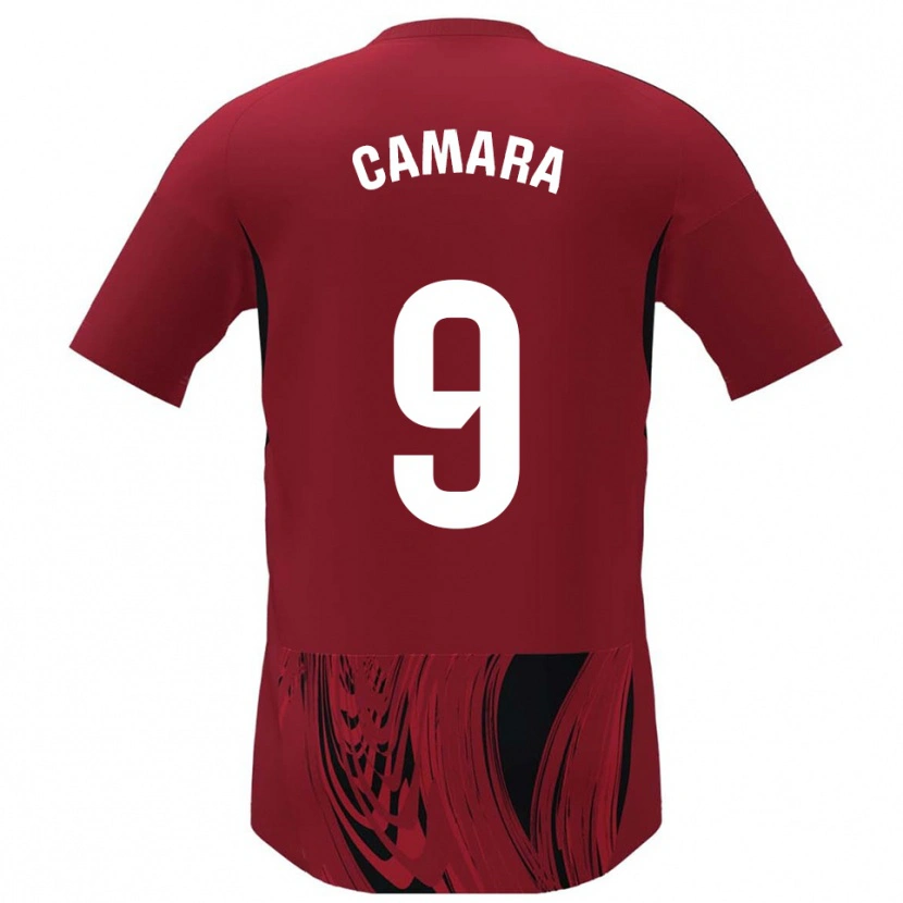 Danxen Damen Aaron Cámara #9 Rot Schwarz Heimtrikot Trikot 2025/26 T-Shirt Österreich