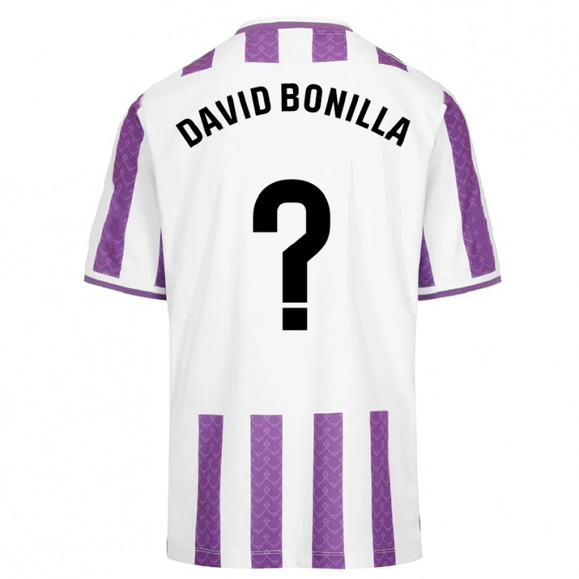 Danxen Damen Juan David Bonilla #0 Lila Weiß Heimtrikot Trikot 2025/26 T-Shirt Österreich