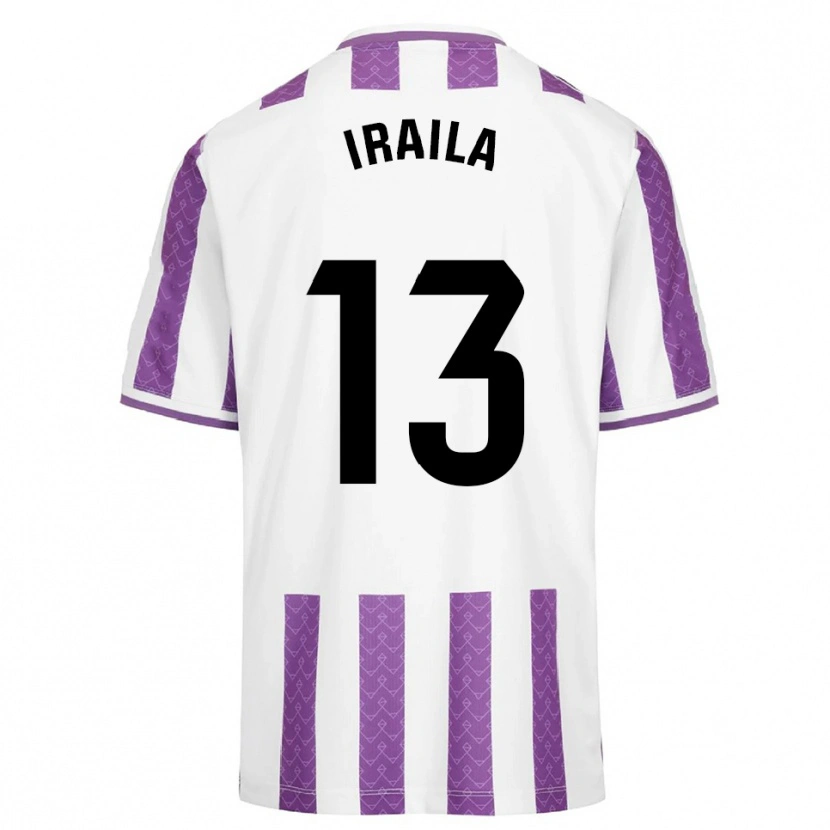 Danxen Damen Iraila Rivera Simón #13 Lila Weiß Heimtrikot Trikot 2025/26 T-Shirt Österreich