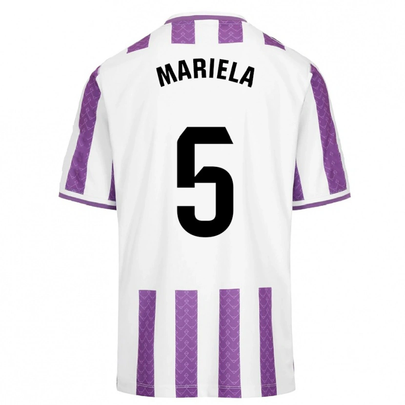 Danxen Damen Mariela Conde Gomez #5 Lila Weiß Heimtrikot Trikot 2025/26 T-Shirt Österreich