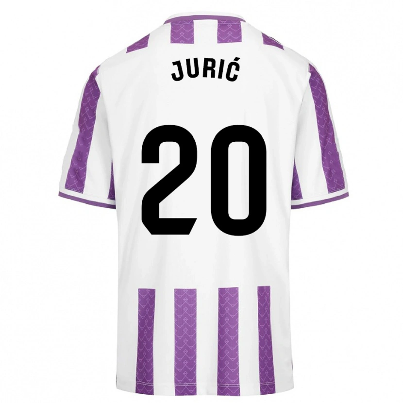Danxen Damen Stanko Juric #20 Lila Weiß Heimtrikot Trikot 2025/26 T-Shirt Österreich
