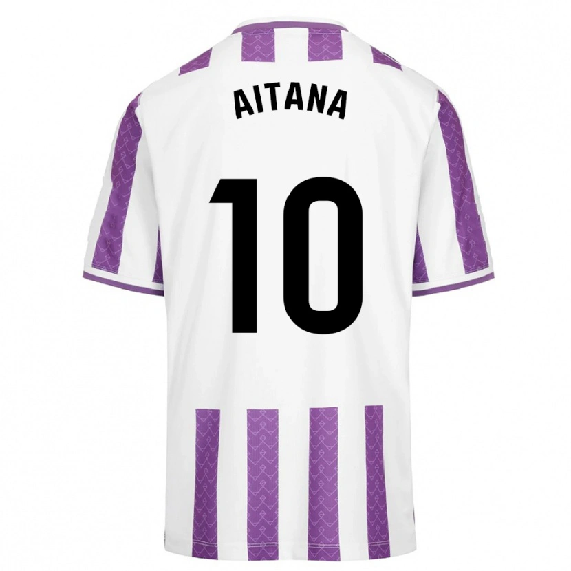 Danxen Damen Aitana Ruda Lara #10 Lila Weiß Heimtrikot Trikot 2025/26 T-Shirt Österreich