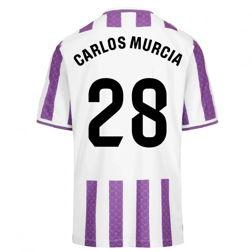 Danxen Damen Juan Carlos Murcia #28 Lila Weiß Heimtrikot Trikot 2025/26 T-Shirt Österreich
