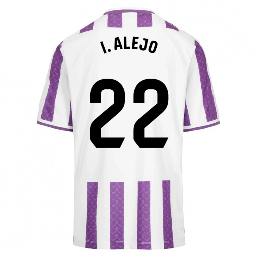 Danxen Damen Iván Alejo #22 Lila Weiß Heimtrikot Trikot 2025/26 T-Shirt Österreich