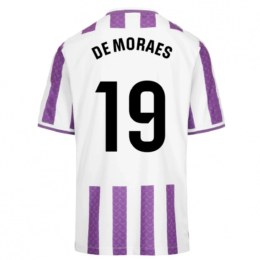 Danxen Damen Riki De Moraes #19 Lila Weiß Heimtrikot Trikot 2025/26 T-Shirt Österreich