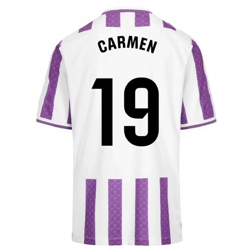 Danxen Damen Carmen García Morquecho #19 Lila Weiß Heimtrikot Trikot 2025/26 T-Shirt Österreich