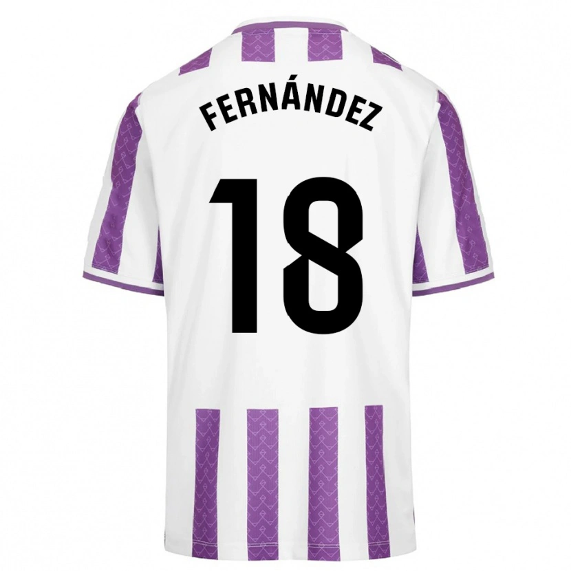 Danxen Damen Tommy Fernández #18 Lila Weiß Heimtrikot Trikot 2025/26 T-Shirt Österreich
