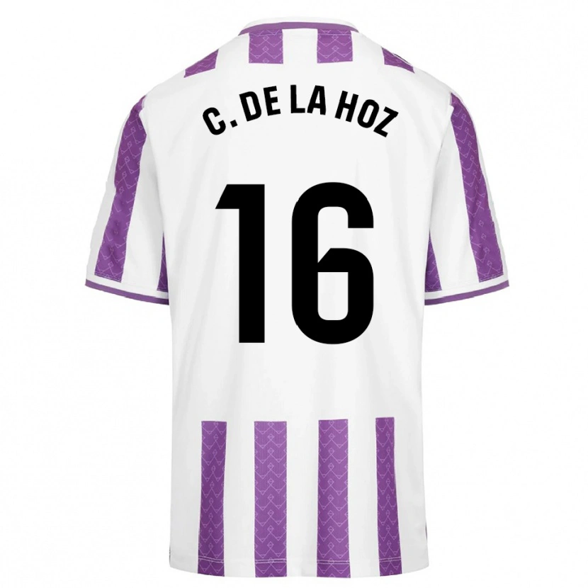 Danxen Damen César De La Hoz #16 Lila Weiß Heimtrikot Trikot 2025/26 T-Shirt Österreich