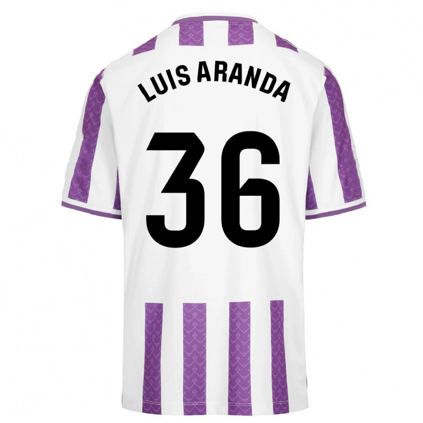 Danxen Damen José Luis Aranda #36 Lila Weiß Heimtrikot Trikot 2025/26 T-Shirt Österreich