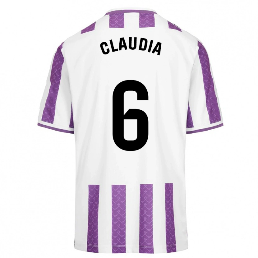 Danxen Damen Claudia Gómez Villagrá #6 Lila Weiß Heimtrikot Trikot 2025/26 T-Shirt Österreich
