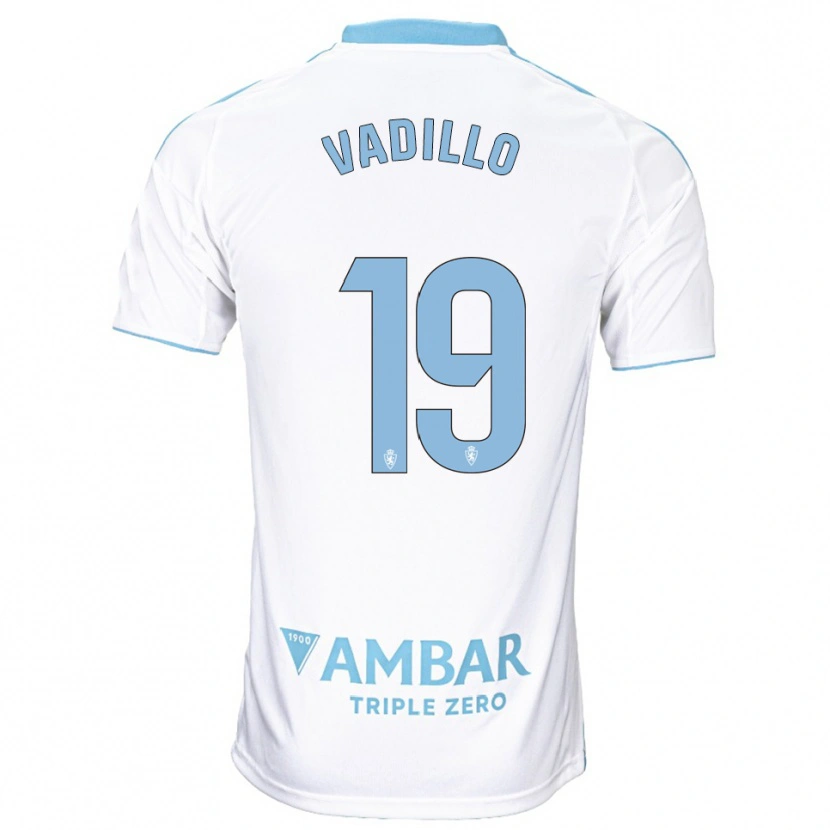 Danxen Damen Iker Vadillo #19 Weiß Himmelblau Heimtrikot Trikot 2025/26 T-Shirt Österreich