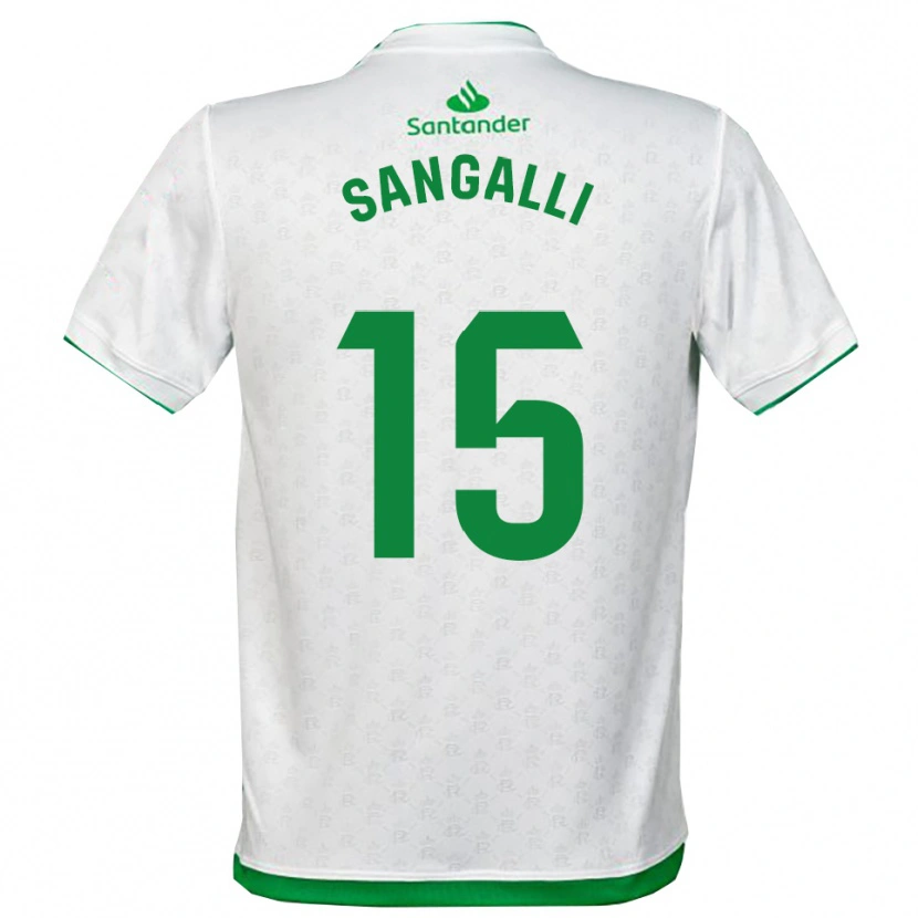 Danxen Damen Marco Sangalli #15 Grün Weiß Heimtrikot Trikot 2025/26 T-Shirt Österreich