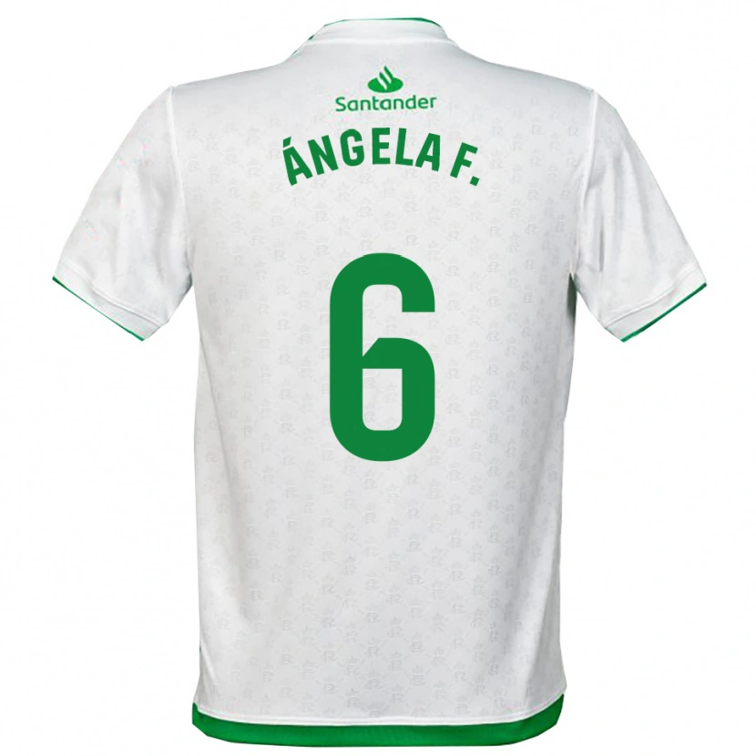 Danxen Damen Ángela Fernández Fraile #6 Grün Weiß Heimtrikot Trikot 2025/26 T-Shirt Österreich