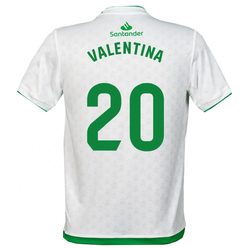 Danxen Damen Valentina Lucumi Montoya #20 Grün Weiß Heimtrikot Trikot 2025/26 T-Shirt Österreich