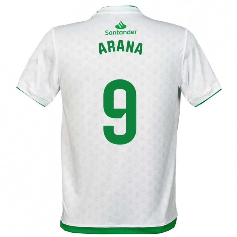 Danxen Damen Juan Carlos Arana #9 Grün Weiß Heimtrikot Trikot 2025/26 T-Shirt Österreich