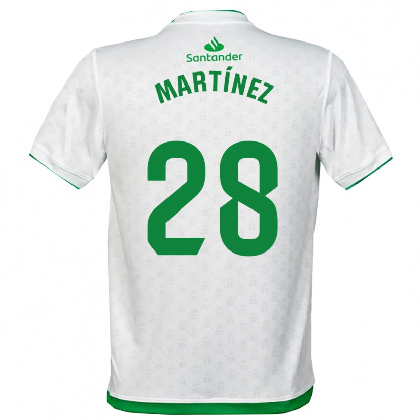 Danxen Damen Sergio Martínez #28 Grün Weiß Heimtrikot Trikot 2025/26 T-Shirt Österreich