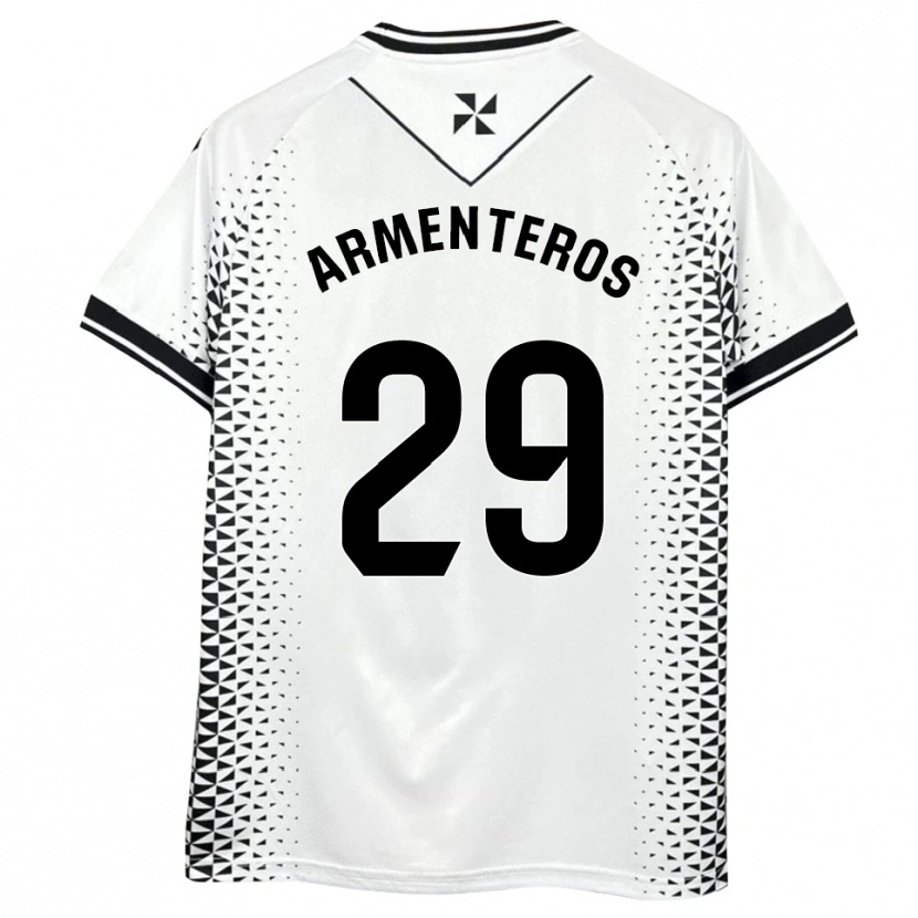 Danxen Damen Víctor Armenteros #29 Weiß Schwarz Heimtrikot Trikot 2025/26 T-Shirt Österreich