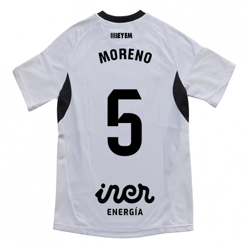 Danxen Damen Javi Moreno #5 Weiß Lila Heimtrikot Trikot 2025/26 T-Shirt Österreich