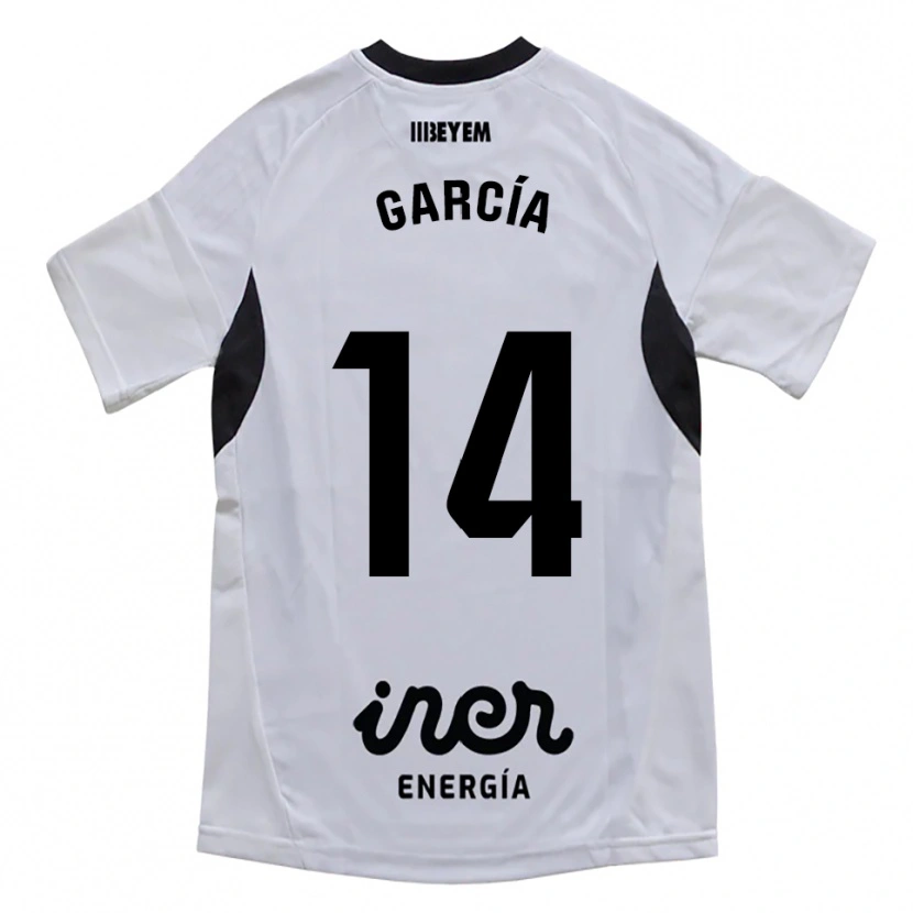 Danxen Damen Jon García #14 Weiß Lila Heimtrikot Trikot 2025/26 T-Shirt Österreich