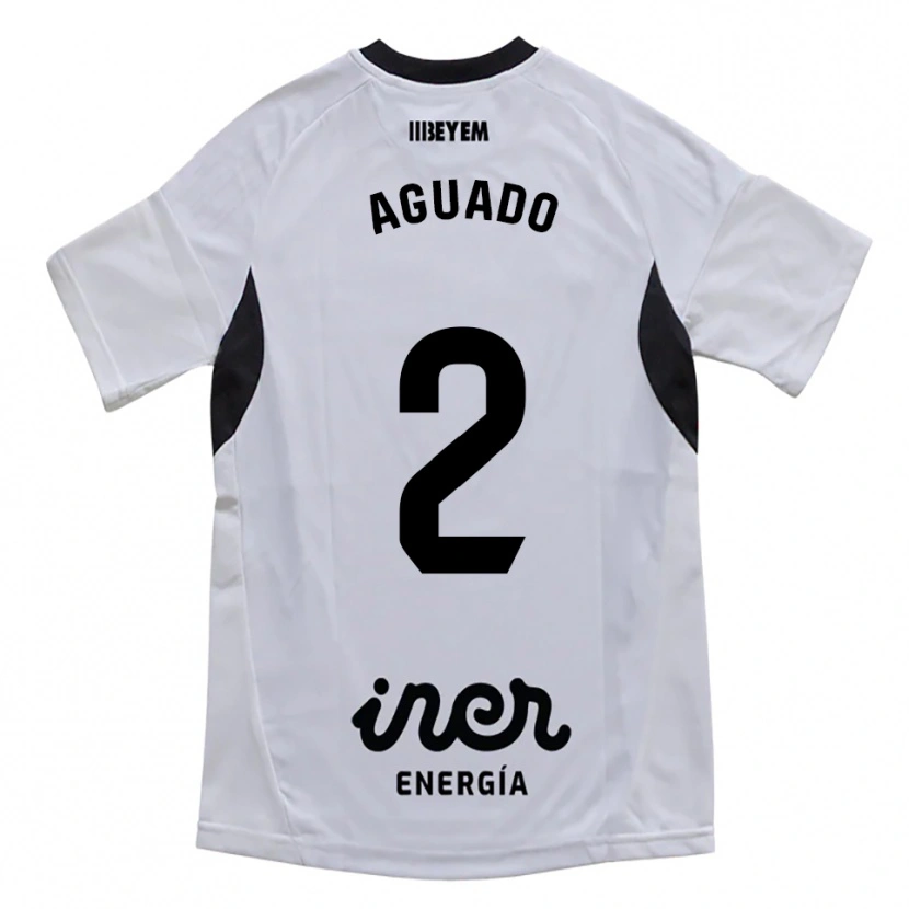 Danxen Damen Lorenzo Aguado #2 Weiß Lila Heimtrikot Trikot 2025/26 T-Shirt Österreich