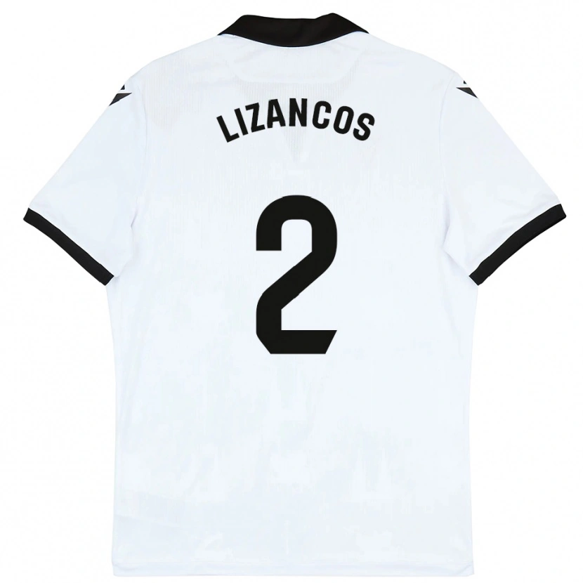 Danxen Damen Álex Lizancos #2 Weiß Schwarz Heimtrikot Trikot 2025/26 T-Shirt Österreich