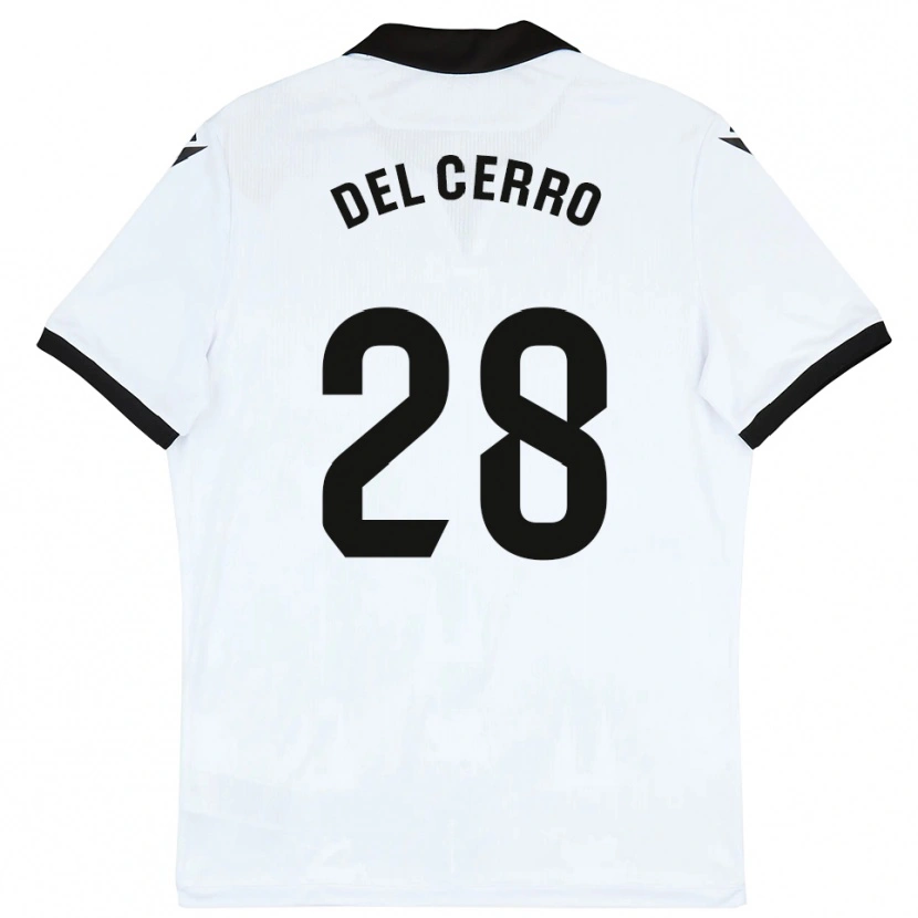 Danxen Damen Saúl Del Cerro #28 Weiß Schwarz Heimtrikot Trikot 2025/26 T-Shirt Österreich
