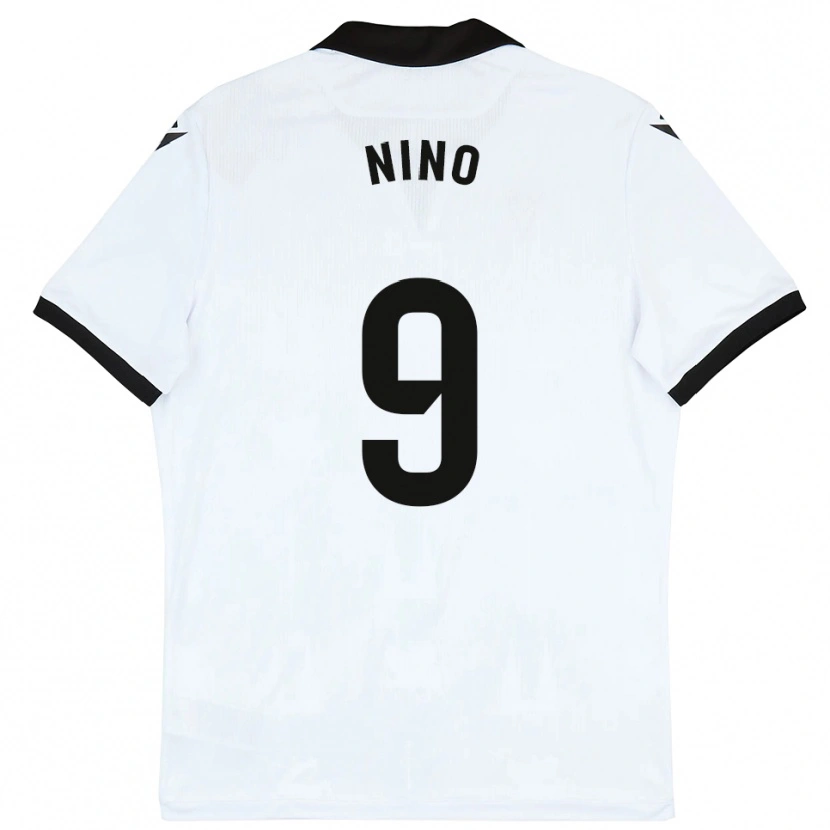 Danxen Damen Fer Niño #9 Weiß Schwarz Heimtrikot Trikot 2025/26 T-Shirt Österreich