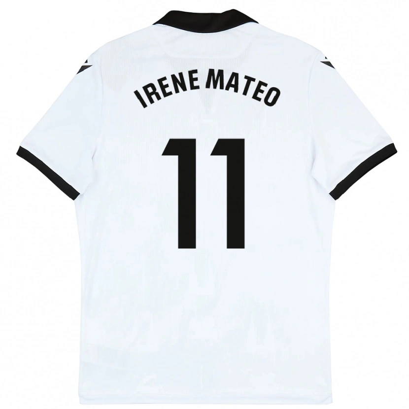 Danxen Damen Irene Mateo #11 Weiß Schwarz Heimtrikot Trikot 2025/26 T-Shirt Österreich