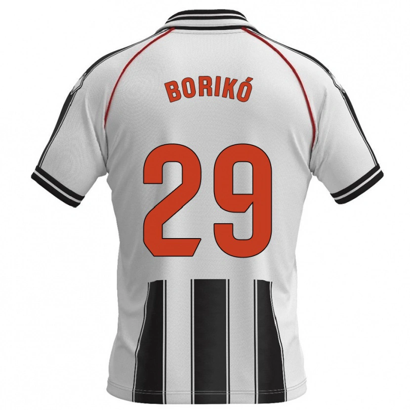 Danxen Damen Santi Borikó #29 Weiß Schwarz Heimtrikot Trikot 2025/26 T-Shirt Österreich