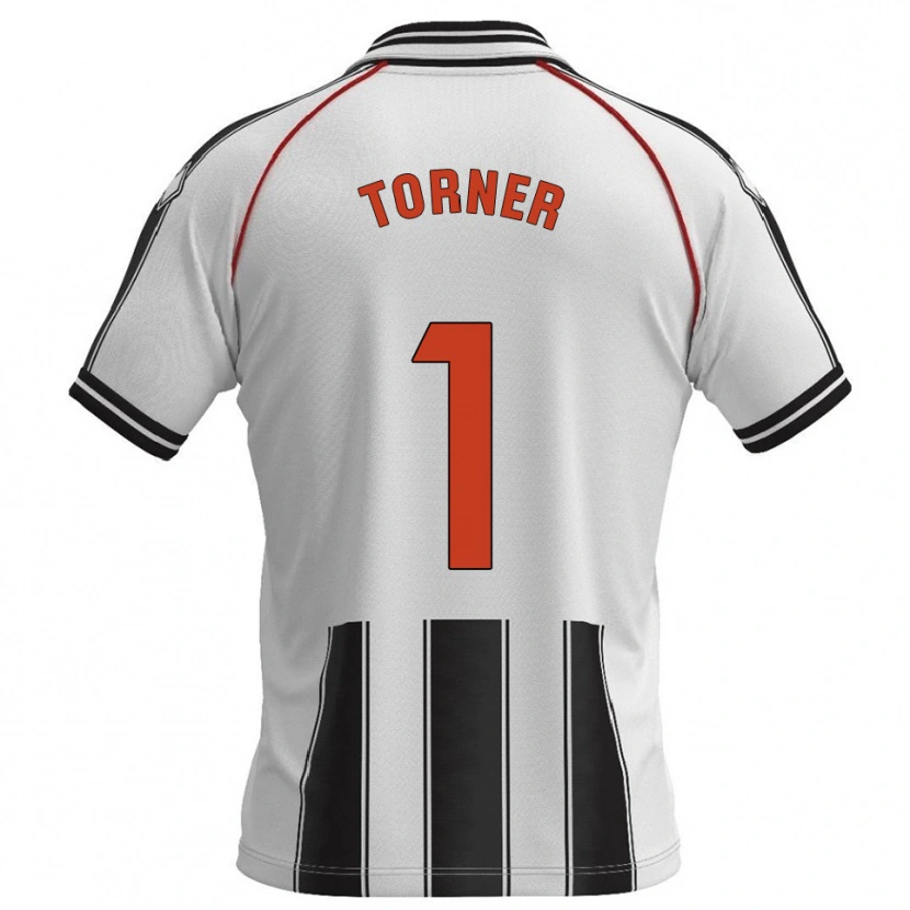 Danxen Damen Sergi Torner #1 Weiß Schwarz Heimtrikot Trikot 2025/26 T-Shirt Österreich