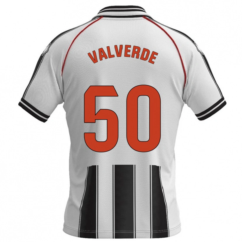 Danxen Damen Jorge Valverde #50 Weiß Schwarz Heimtrikot Trikot 2025/26 T-Shirt Österreich