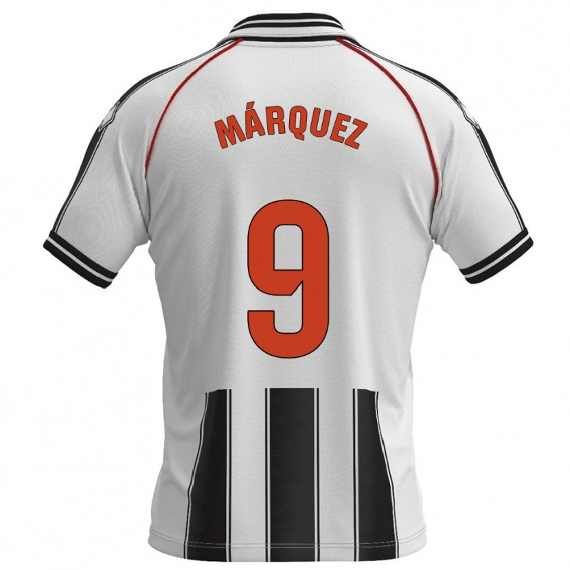 Danxen Damen Eddiel Márquez #9 Weiß Schwarz Heimtrikot Trikot 2025/26 T-Shirt Österreich
