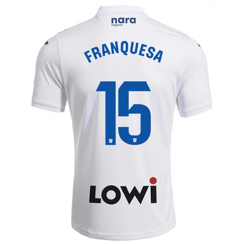 Danxen Damen Enric Franquesa #15 Weiß Marine Heimtrikot Trikot 2025/26 T-Shirt Österreich