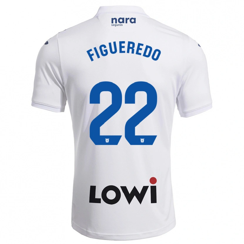 Danxen Damen Sebastián Figueredo #22 Weiß Marine Heimtrikot Trikot 2025/26 T-Shirt Österreich