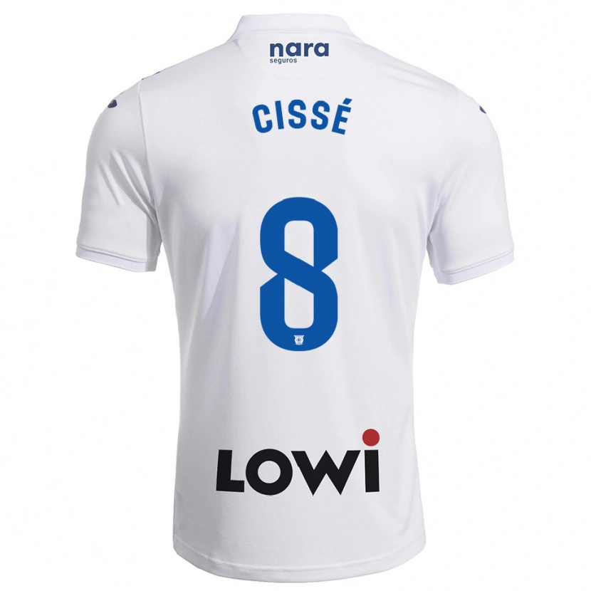 Danxen Damen Seydouba Cissé #8 Weiß Marine Heimtrikot Trikot 2025/26 T-Shirt Österreich