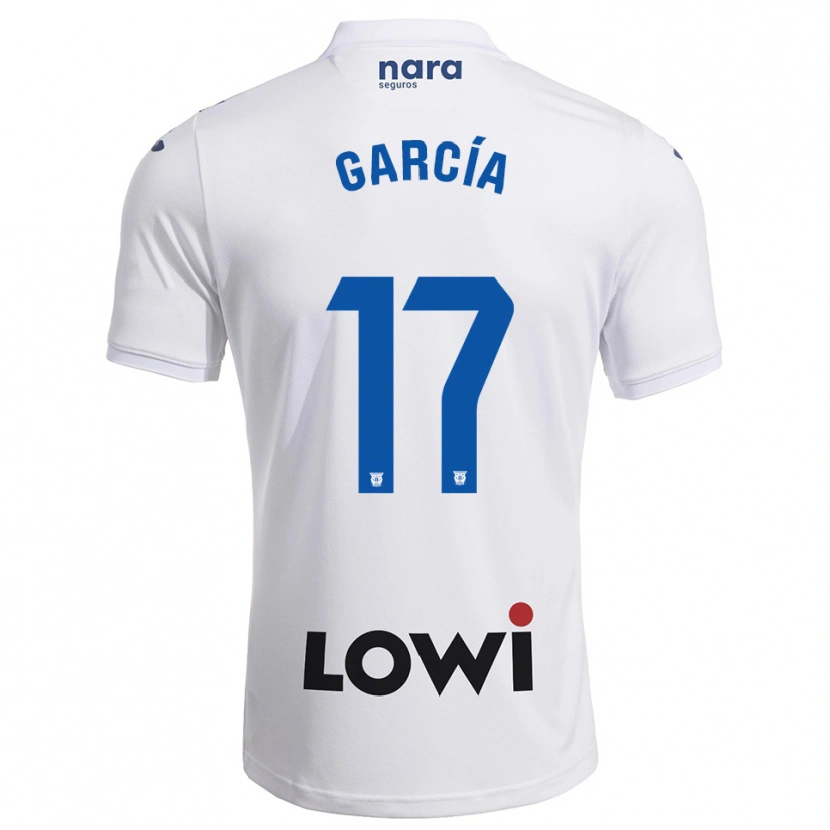 Danxen Damen Naim García #17 Weiß Marine Heimtrikot Trikot 2025/26 T-Shirt Österreich