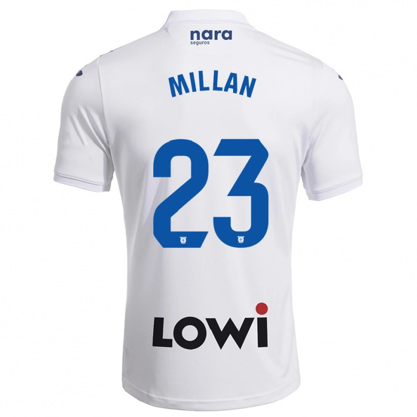 Danxen Damen Álex Millán #23 Weiß Marine Heimtrikot Trikot 2025/26 T-Shirt Österreich