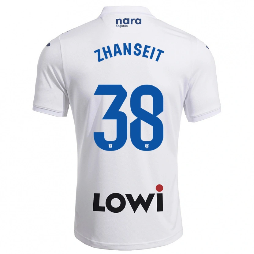 Danxen Damen Sultan Zhanseit #38 Weiß Marine Heimtrikot Trikot 2025/26 T-Shirt Österreich