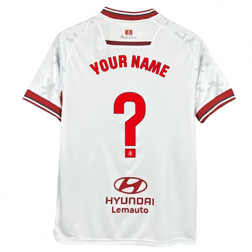 Danxen Damen Ihren Namen #0 Weiß Rot Heimtrikot Trikot 2025/26 T-Shirt Österreich