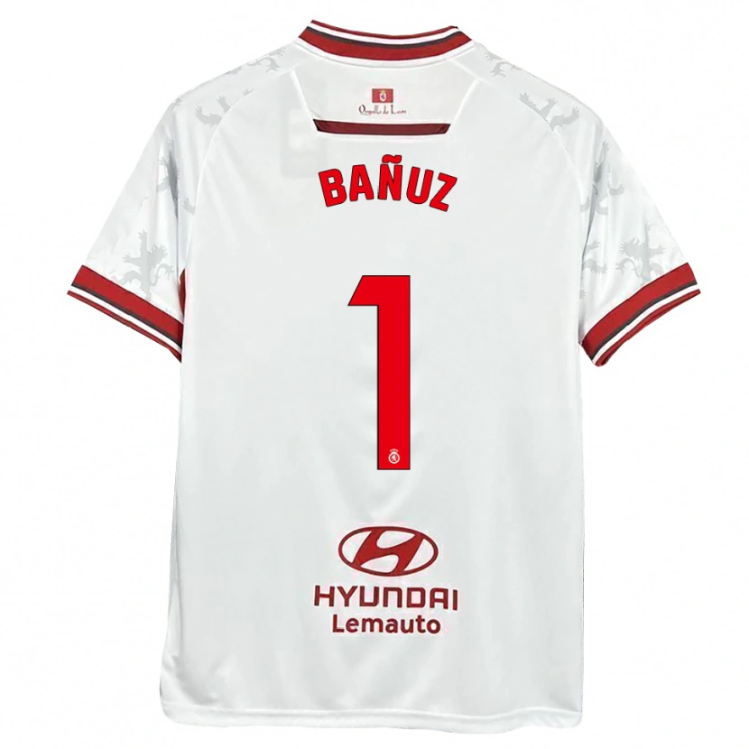 Danxen Damen Miguel Bañuz #1 Weiß Rot Heimtrikot Trikot 2025/26 T-Shirt Österreich