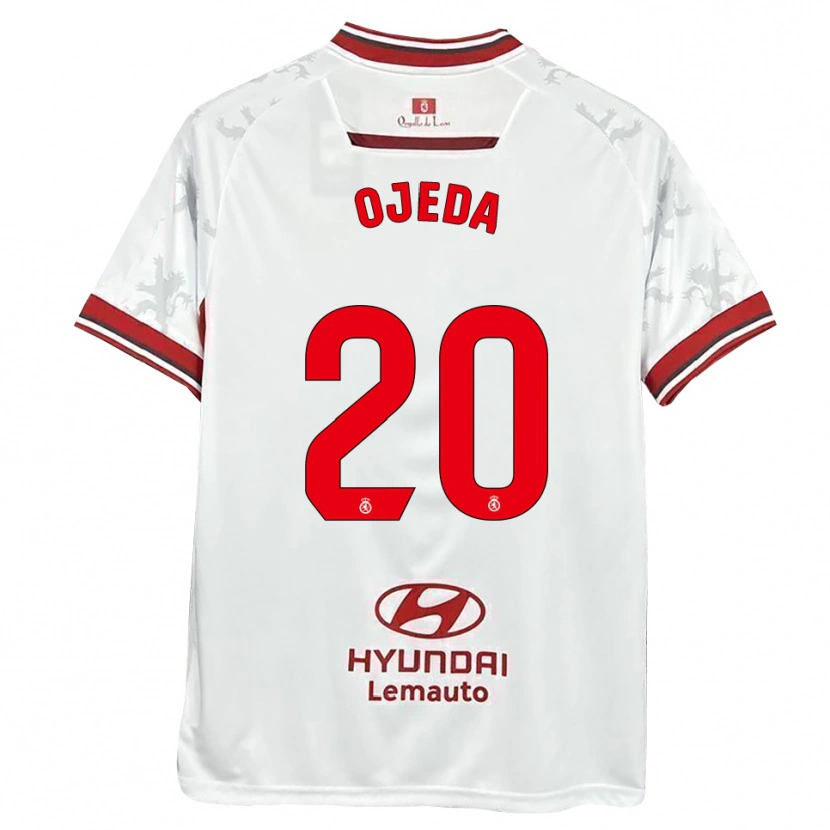 Danxen Damen Thiago Ojeda #20 Weiß Rot Heimtrikot Trikot 2025/26 T-Shirt Österreich