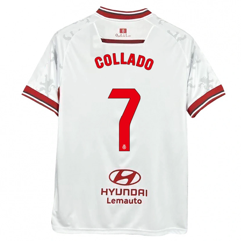 Danxen Damen Diego Collado #7 Weiß Rot Heimtrikot Trikot 2025/26 T-Shirt Österreich