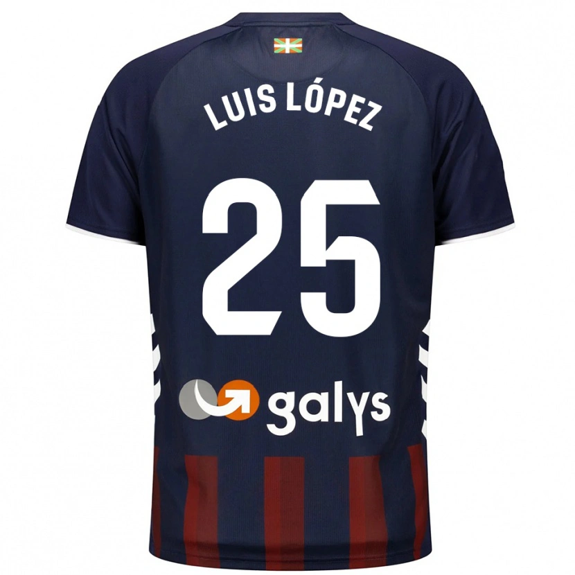 Danxen Damen Luis López #25 Marine Rot Heimtrikot Trikot 2025/26 T-Shirt Österreich