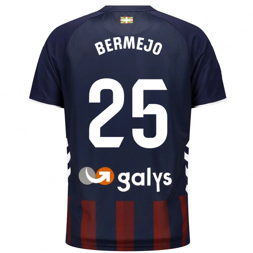 Danxen Damen Joseba Bermejo #25 Marine Rot Heimtrikot Trikot 2025/26 T-Shirt Österreich