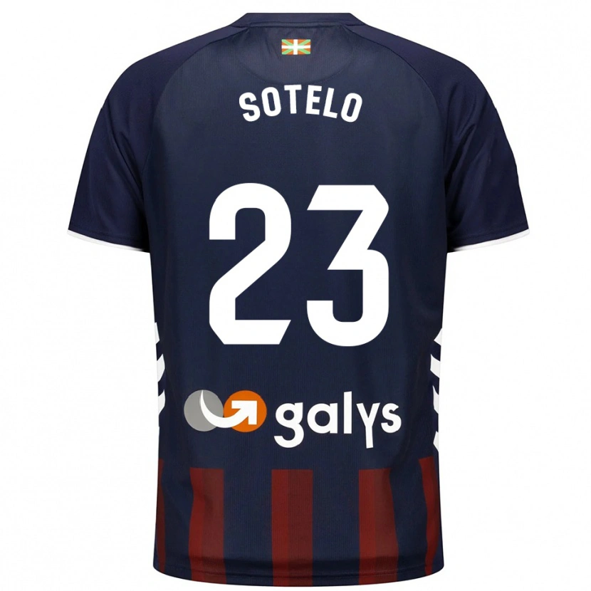Danxen Damen Marcos Sotelo #23 Marine Rot Heimtrikot Trikot 2025/26 T-Shirt Österreich