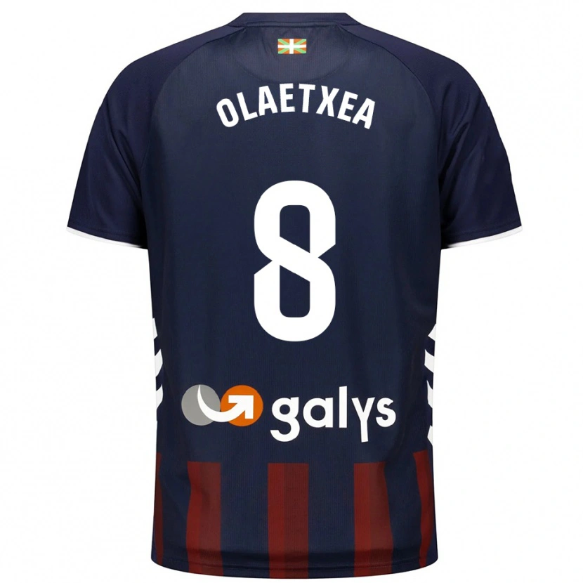 Danxen Damen Lander Olaetxea #8 Marine Rot Heimtrikot Trikot 2025/26 T-Shirt Österreich