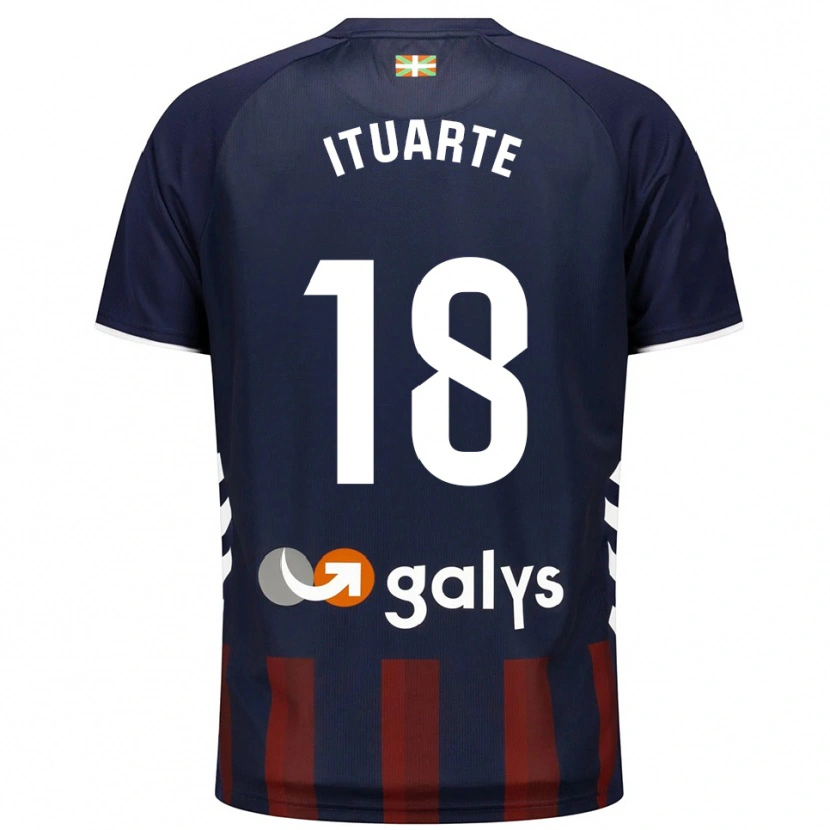 Danxen Damen Joseba Ituarte #18 Marine Rot Heimtrikot Trikot 2025/26 T-Shirt Österreich