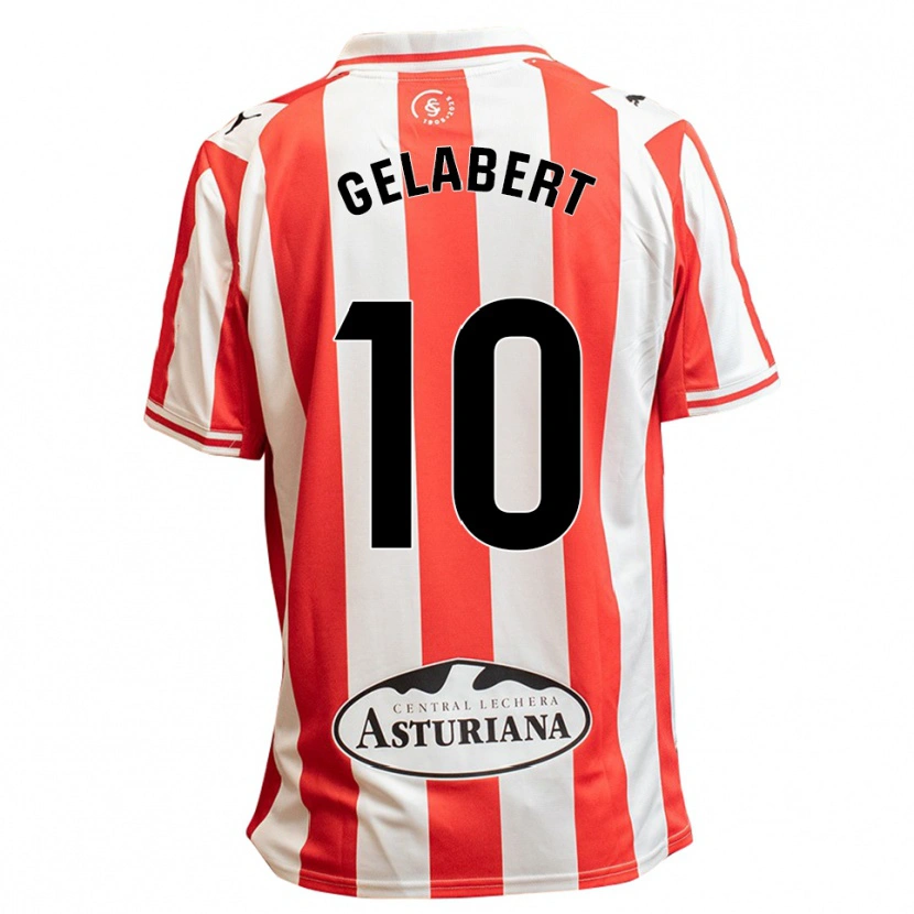 Danxen Damen César Gelabert #10 Weiß Rot Heimtrikot Trikot 2025/26 T-Shirt Österreich